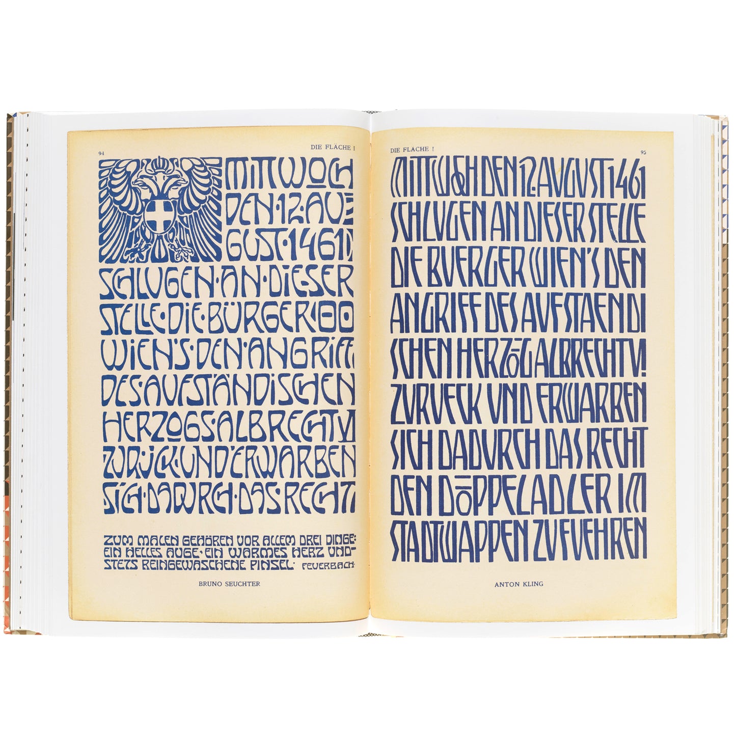 Die Fläche: Design and Lettering of the Vienna Secession, 1902–1911