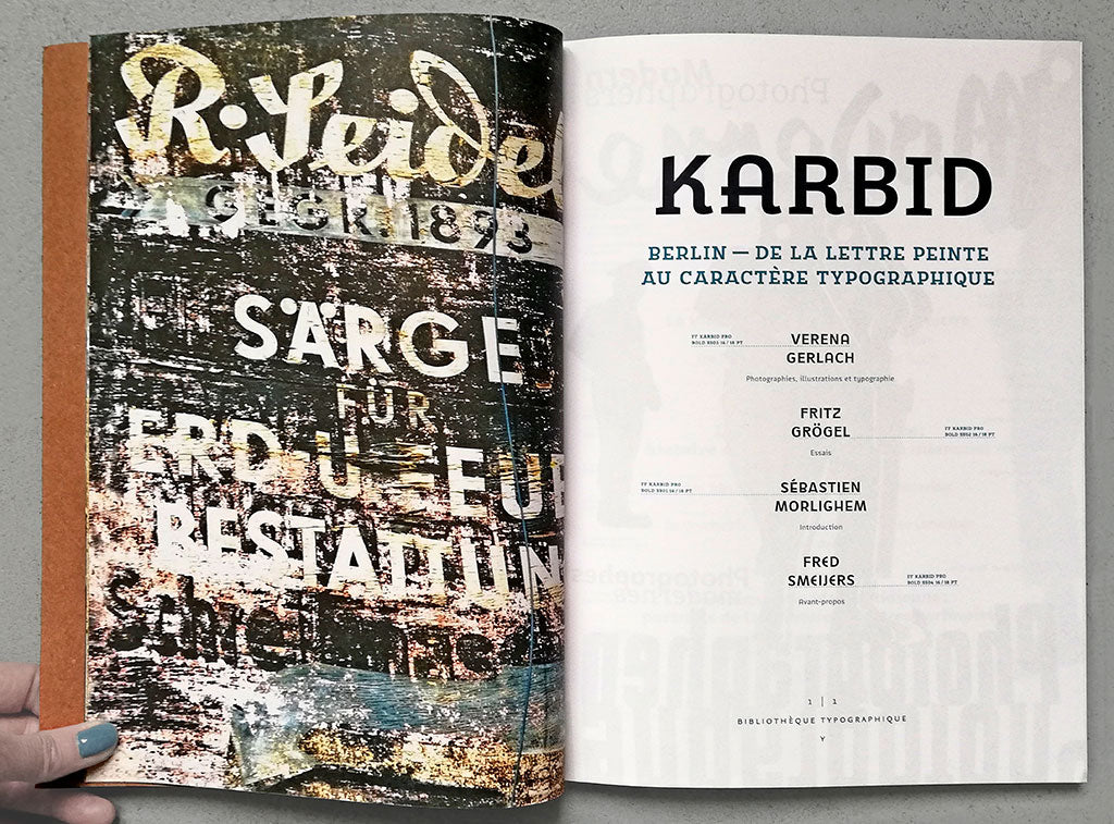 Karbid: Berlin — From Lettering to Type Design