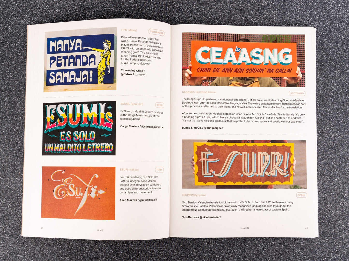 BLAG: Issue 07 (Shipping Included)