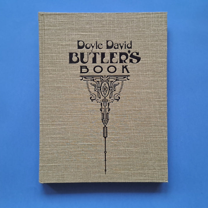 Don Butler Books Doyle David Butler's Book – BLAG (Better Letters Magazine)